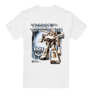 Transformers Mens Prowl Box 40th T-Shirt / White